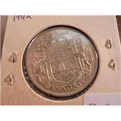1942 CANADA SILVER 50 CENT