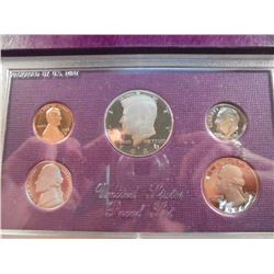 1986 US PROOF SET (WITH BOX)