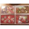 Image 2 : 2009 US SILVER PROOF SET (WITH BOX) 18 PIECES INCLUDES PRESIDENTIAL DOLLARS AND LINCOLN CENT SET
