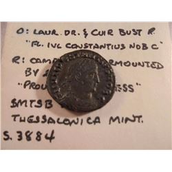 324-337 CONSTANTIUS II ANCIENT COIN EXTRA FINE