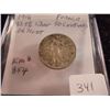 Image 1 : 1916 FRANCE SILVER 50 CENTIMES