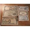 Image 1 : 5,10 & 50 CENTAVOS, 5,10 & 100 PESOS WWII JAPANESE INVASION CURRENCY