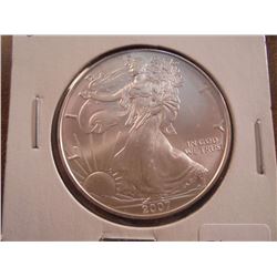 2007 AMERICAN SILVER EAGLE UNC