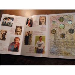 1996 ISRAEL "RUSSIAN JEWRY" OFFICIAL HANUKKA MINT SET WITH SPECIAL HANUKKA LAMP FROM RUSSIA COIN, LI