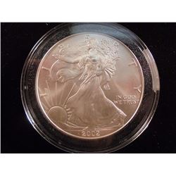 2002 AMERICAN SILVER EAGLE UNC
