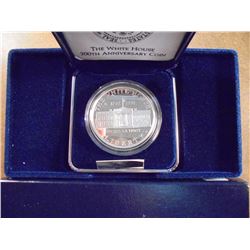 1992-W WHITE HOUSE PROOF SILVER DOLLAR ORIGINAL US MINT PACKAGING