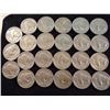 Image 2 : 23 ASSORTED FULL DATE 1930'S BUFFALO NICKELS