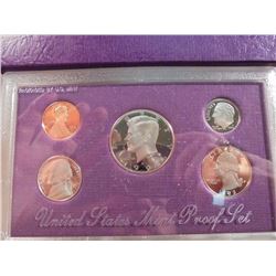 1993 US PROOF SET (WITH BOX)