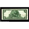 Image 2 : Brazil, IN - $5 1902 Plain Back Fr. 600 First NB of Brazil Ch. # 3583A bright, crisp Very Fine-Extre