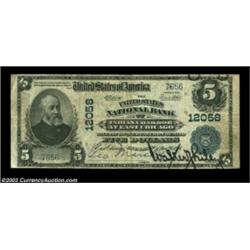 East Chicago, IN - $5 1902 Plain Back Fr. 608 The United States NB of Indiana Harbor at East Chicago