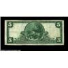 Image 2 : Vernon, IN - $5 1902 Plain Back Fr. 602 The First NB Ch. # (M)4688A just plain scarce note from the.