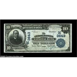 Cedar Rapids, IA - $10 1902 Plain Back Fr. 626 Cedar Rapids NB Ch. # (M)3643A really pretty Extremel