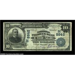 Chicago, IL - $10 1902 Date Back Fr. 618 The National Produce Bank Ch. # (M)8842The first title used