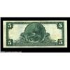 Image 2 : An Alliance National Bank 1902 and 1929Chicago, IL - $5 1902 Plain Back Fr. 608 Alliance NB of Chica