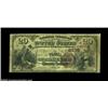 Image 1 : Peoria, IL - $20 1882 Brown Back Fr. 493 The Peoria NB Ch. # 2878An extremely rare Peoria bank which