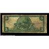 Image 2 : Brushton, NY - $5 1902 Plain Back Fr. 600 The First NB Ch. # (E)9643A very rare note from the only b