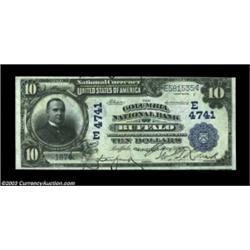 Buffalo, NY - $10 1902 Date Back Fr. 620 The Columbia NB(E)4741A very bright example which has retai