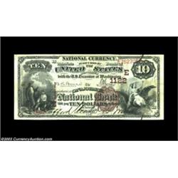 Canajoharie, NY - $10 1882 Brown Back Fr. 480 The Canajoharie NB Ch. # (E)1122A lovely Brown Back wi