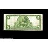 Image 2 : Canajoharie, NY - $5 1902 Plain Back Fr. 598 The National Spraker Bank Ch. # 1257A pleasing Fine-Ver