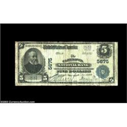 Cazenovia, NY - $5 1902 Plain Back Fr. 607 The Cazenovia NB Ch. # 5675A second example from this enc