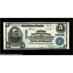 Bellflower, CA - $5 1902 Plain Back Fr. 609 The First NB Ch. # 12328A just plain rare Los Angeles Co