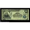 Image 1 : Crockett, CA - $10 1902 Plain Back Fr. 632 The First NB Ch. # (P)11326The sole $10 large example, an