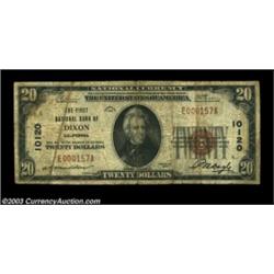 Dixon, CA - $20 1929 Ty. 1 The First NB Ch. # 10120The last opportunity of the evening (and likely m