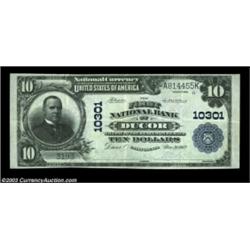 Ducor, CA - $10 1902 Plain Back Fr. 628 The First NB Ch. # 10301This bank was the sole issuer in thi