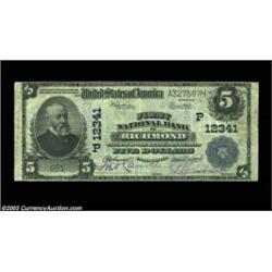 Richmond, CA - $5 1902 Plain Back Fr. 609 First NB Ch. # (P)12341As nice a large note as we've ever.
