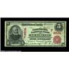 Image 1 : Sacramento, CA - $5 1902 Red Seal Fr. 589 The California NB Ch. # (P)8504A second Red Seal from this
