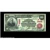 Image 1 : San Francisco, CA - $10 1902 Red Seal Fr. 615 The Crocker NB Ch. # (P)3555A nice Red Seal which is t