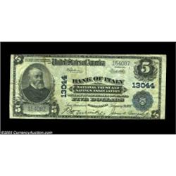San Francisco, CA - $5 1902 Plain Back Fr. 609 Bank of Italy NT & SA Ch. # 13044An always sought aft