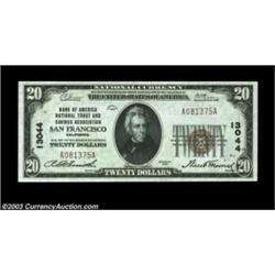 San Francisco, CA - $20 1929 Ty. 1 Bank of America NT & Savings Association Ch. # 13044We don't ofte