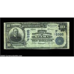 Selma, CA - $10 1902 Plain Back Fr. 633 The First NB Ch. # (P)5395Seven notes are known from this ra