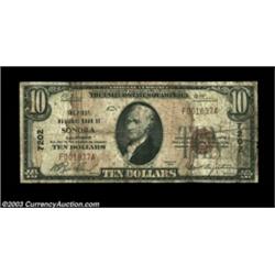 Sonora, CA - $10 1929 Ty. 1 First NB of Sonora Ch. # 7202This is a scarce small size note from the o