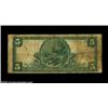 Image 2 : Vallejo, CA - $5 1902 Plain Back Fr. 600 The First NB Ch. # 9573Variety without the regional letter.