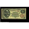 Image 1 : Macon, GA - $5 1882 Brown Back Fr. 471 American NB of Macon Ch. # (S)4547Brown Back Fives are scarce