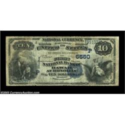 Honolulu, HI - $10 1882 Value Back Fr. 577 First NB of Hawaii at Honolulu Ch. # (P)5550A Value Back.