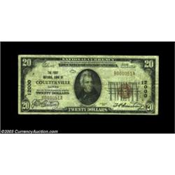 Coulterville, IL - $20 1929 Ty. 1 The First NB Ch. # 12000Notes from this small Randolph County comm