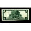 Image 2 : Kewanee, IL - $5 1902 Plain Back Fr. 601 The First NB Ch. # (M)1785A nice high grade large example..