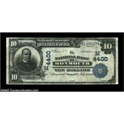 Monmouth, IL - $10 1902 Date Back Fr. 619 NB of Monmouth Ch. # 4400This community is known as Maple.