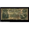 Image 1 : Mount Carmel, IL - $10 1882 Brown Back Fr. 484 The First NB Ch. # (M)4480A well circulated but intac