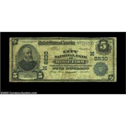 Ridge Farm, IL - $5 1902 Plain Back Fr. 600 CityNB of Ridge Farm Ch. # 8630Our research records, now