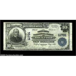 Rockford, IL - $10 1902 Plain Back Fr. 633 The Security NB Ch. # 11731The Kelly census shows just si