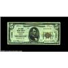 Image 1 : Toluca, IL - $5 1929 Ty. 1 The Citizens NB Ch. # 11333An excessively rare small note from one of the