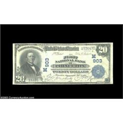 Princeton, Illinois Small and LargePrinceton, IL - $20 1902 Plain Back Fr. 650 First NB Ch. # (M)903