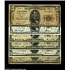 Image 1 : $70 in Chicago Small Size Nationals Chicago, IL - $5 1929 Ty. 1 Halsted NB Ch. #12945 FineChicago, I