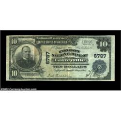 Coffeyville, KS - $10 1902 Plain Back Fr. 624 Condon NB of Coffeyville Ch. # 6797A light coffee-colo