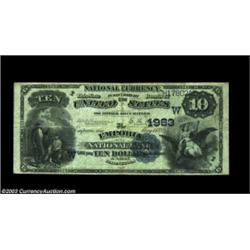 Emporia, KS - $10 1882 Date Back Fr. 540 The Emporia NB Ch. # (W)1983A tougher type from this bank,.