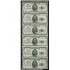 Image 1 : Shreveport, LA - $5 1929 Ty. 2 Commercial NB in Shreveport Ch. # 13648 Uncut SheetAn attractive Type